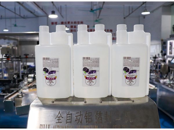 欧尚智造咖啡机清洗剂灌装生产线案例